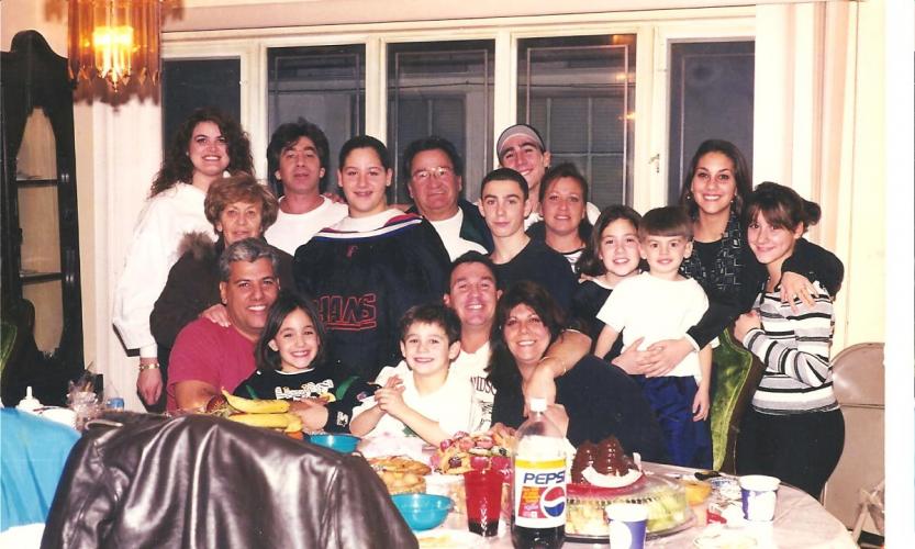 Dinner at The Lipariti's